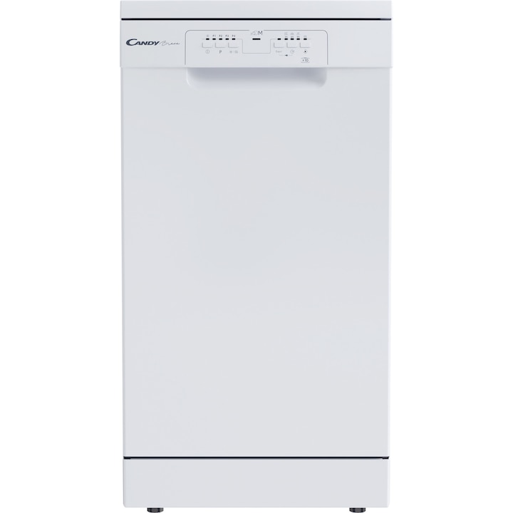 Съдомиялна Candy CDPH 2L1049W, 10 комплекта, 5 програми, Клас Е, 45 см, Бял