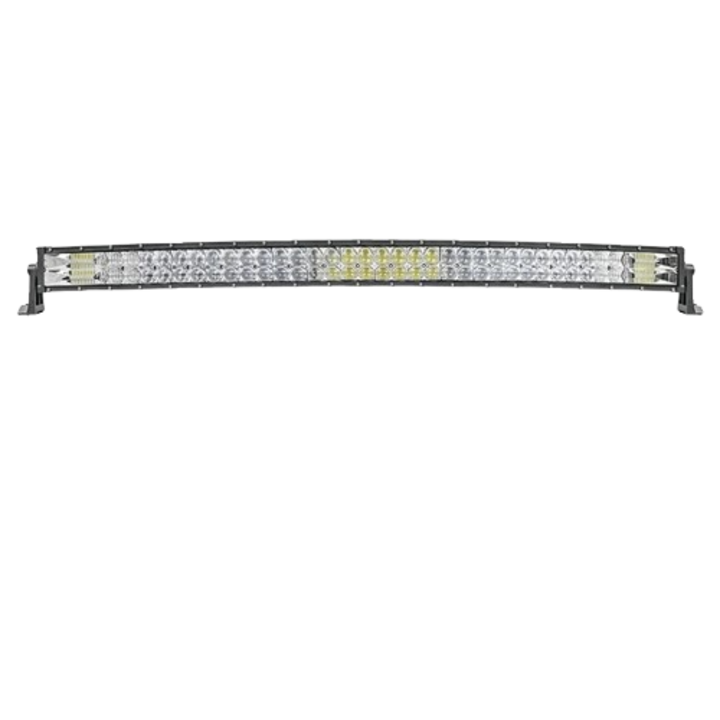 Bara luminoasa LED offroad, curbata, 42", 110000LM, 6000K-6500K, negru, IP68, 52 inch