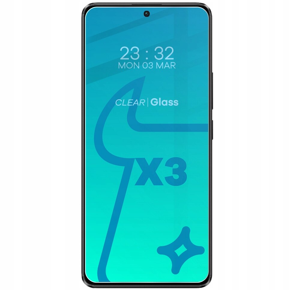 Folie de protectie Bizon Clear 2 Pack pentru Xiaomi Poco X6 / Redmi Note 13 Pro 5G, set 3 bucati + protectie alboctiv, transparent, 15.58x7.05cm