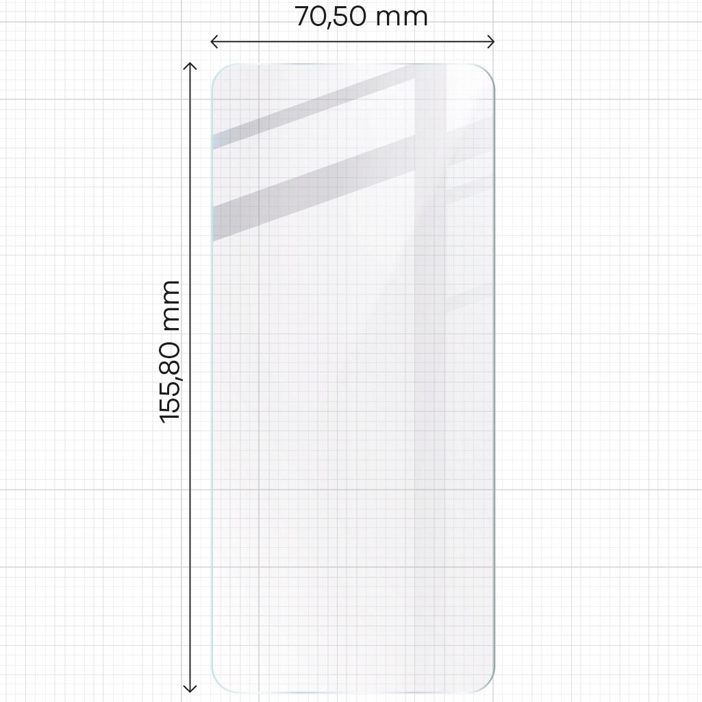 Folie de protectie Bizon Clear 2 Pack pentru Xiaomi Poco X6 / Redmi Note 13 Pro 5G, set 3 bucati + protectie alboctiv, transparent, 15.58x7.05cm