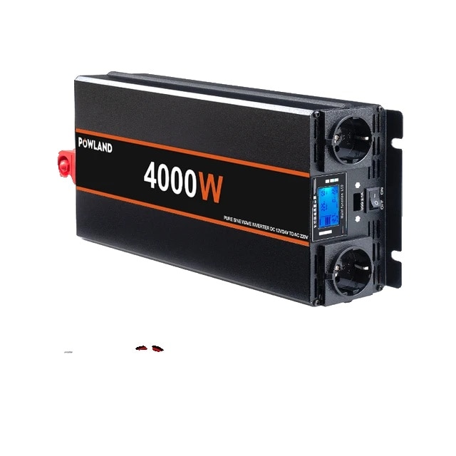 Автомобилен инвертор на мощност 3000W Изходна мощност 12V/24V DC към ...