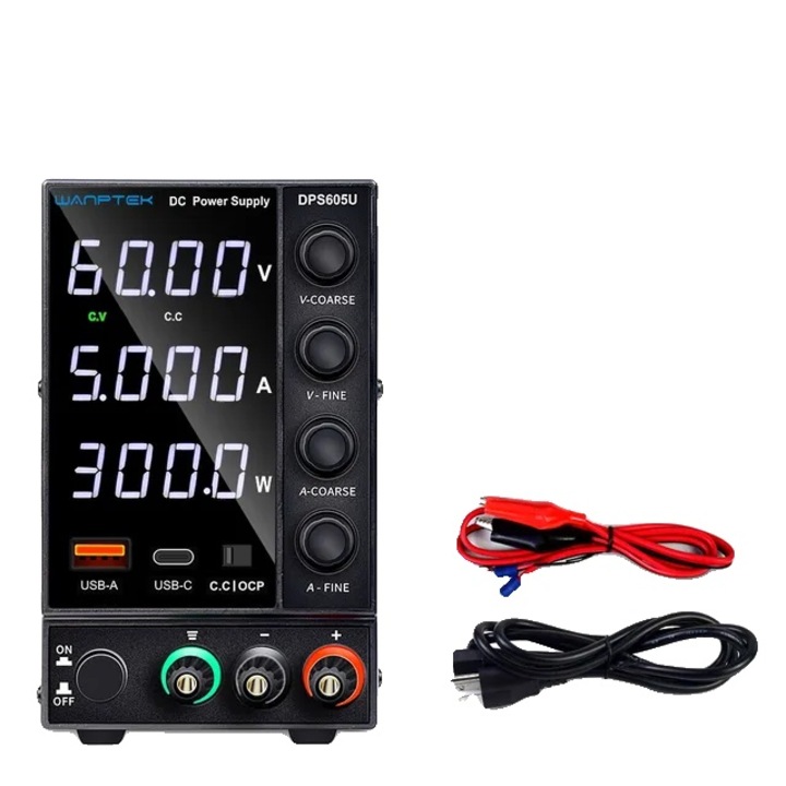 Регулируемо захранване, 30V 10A, LED дисплей, 300W