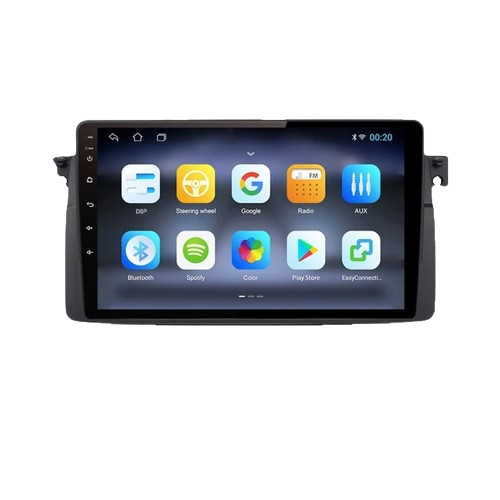 Navigatie GPS pentru BMW E46, Ecran HD 9 inch, Wireless CarPlay/Android