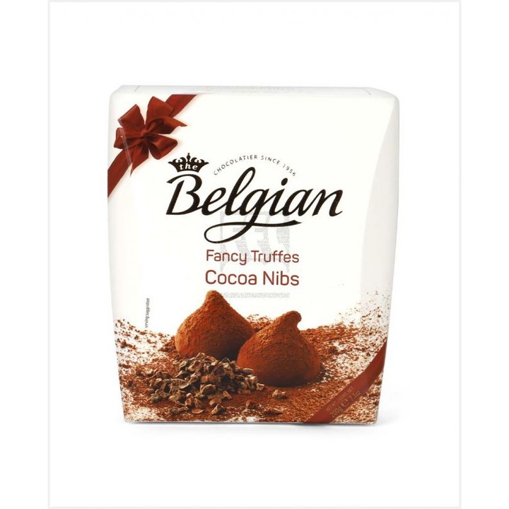 Trufe de ciocolata cu aroma de cacao nibs Belgian 200 g