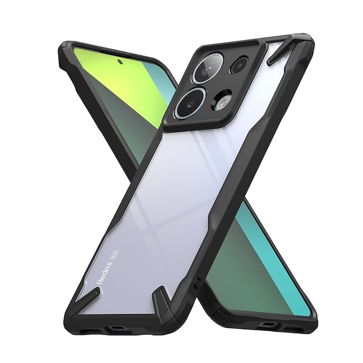 Husa pentru Xiaomi Redmi Note 13 Pro 5G/Poco X6, H9, Poliuretan, Black