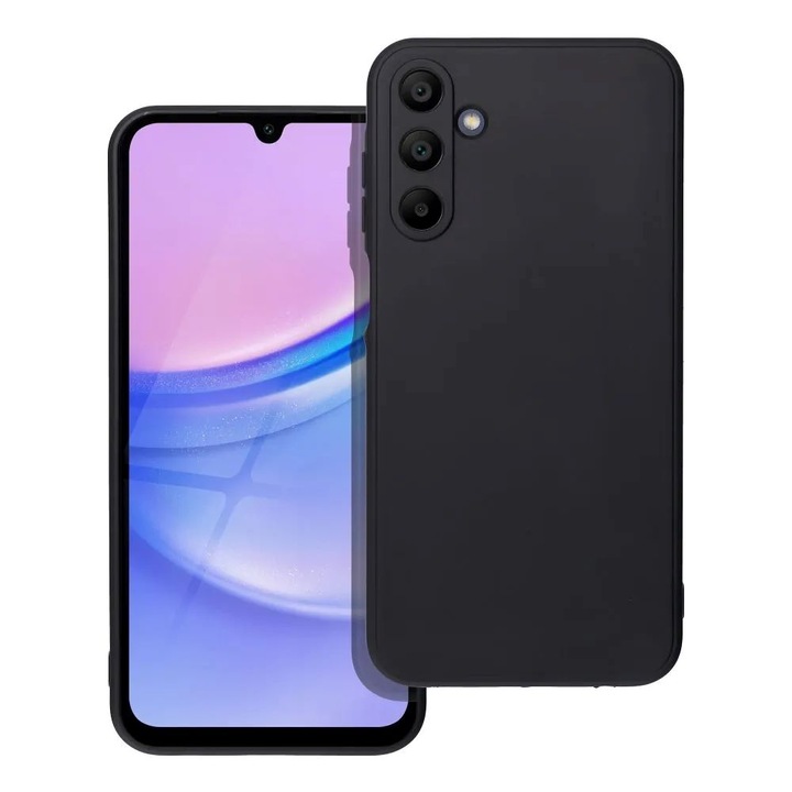 Предпазно покритие Soft Matt за Samsung Galaxy A35 5G, Черен