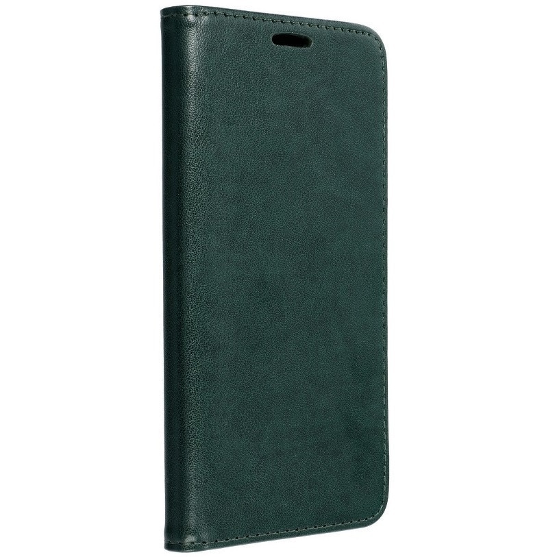 Samsung Galaxy A17 4G / A17 5G Husă tip carte, husă telefon, cu suport card bancar, închidere magnetică, verde, Smart Magneto