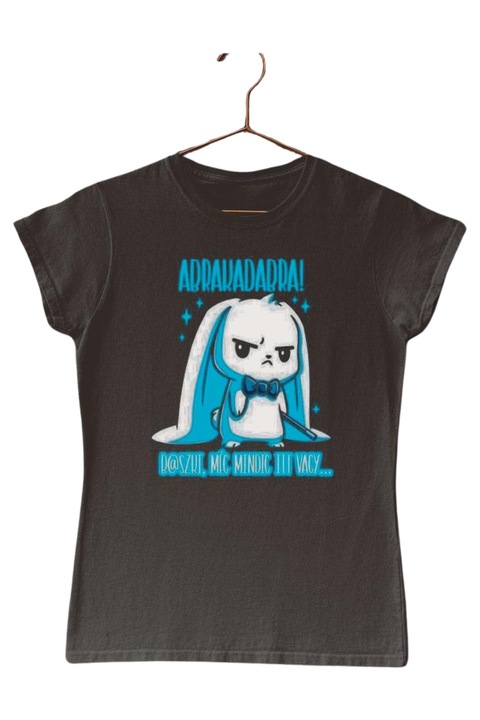 Abrakadabra - b@szki még mindig itt vagy... női póló, Grafitszürke