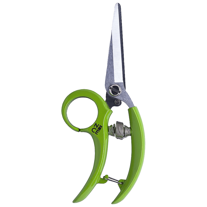 Foarfeca de gradina Hydrostab Nice 703, Cu inel, Verde