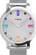 Timex, City Transcend karóra hálós szíjjal - 31 mm, Ezüstszín
