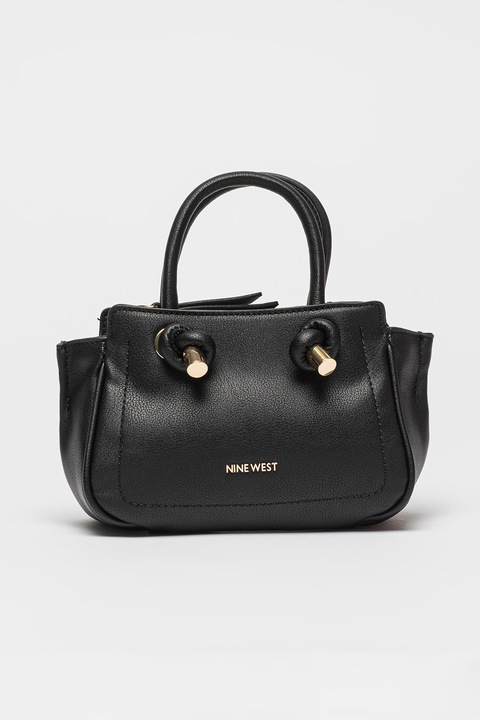 NINE WEST, Kira műbőr kézitáska, Fekete