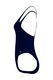 Tommy Hilfiger, Costum de baie intreg cu model uni, Bleumarin