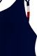 Tommy Hilfiger, Costum de baie intreg cu model uni, Bleumarin