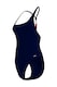 Tommy Hilfiger, Costum de baie intreg cu model uni, Bleumarin