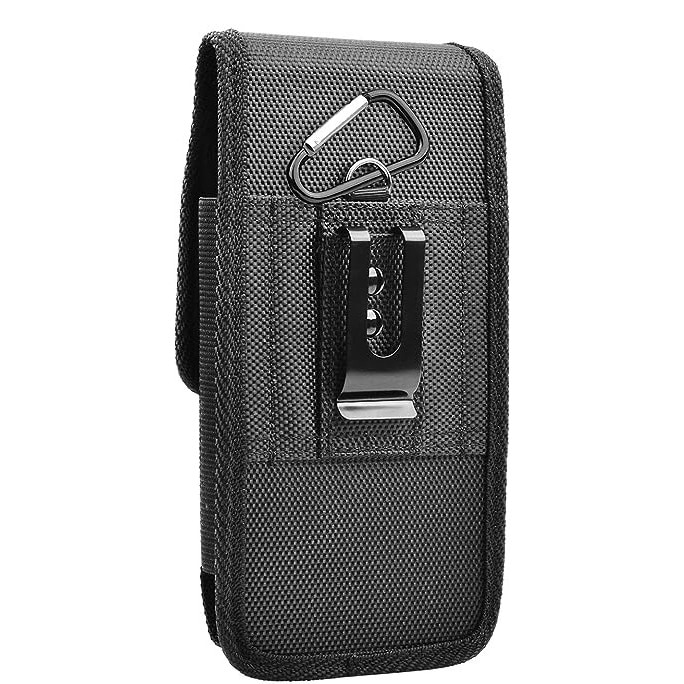 Toc pentru telefon mobil, Supertina, Nailon, Pentru Samsung Galaxy S24 Ultra/S23/iPhone 15 Pro Max, Gri