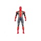 Set doua Manusi cu ventuze si figurina Spiderman, DEPOX®, rosu