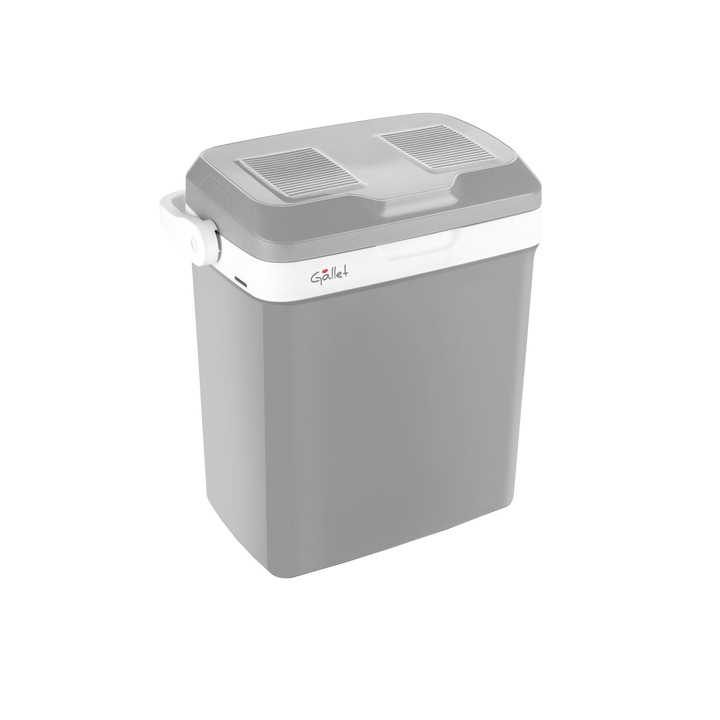 Lada frigorifica auto cu functie de incalzire si racire Gallet GALMC18, 18 litri, 12V, gri