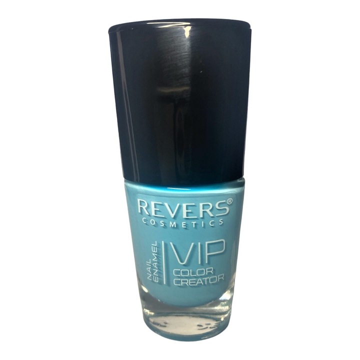 Lac de unghii Vip, 3D, Revers, bleu, 12 ml, Nr 096 - Lucios