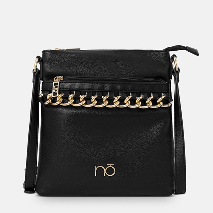 Средна чанта NOBO R0190-C000 M0 Black Black