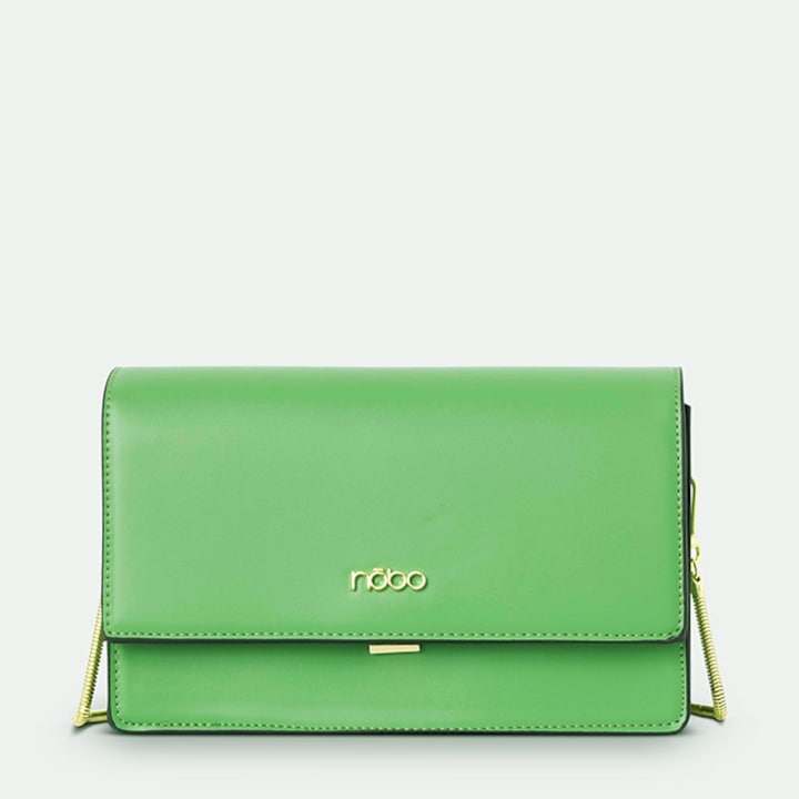 Малка зелена чанта Nobo R1570-C008 M0 Green