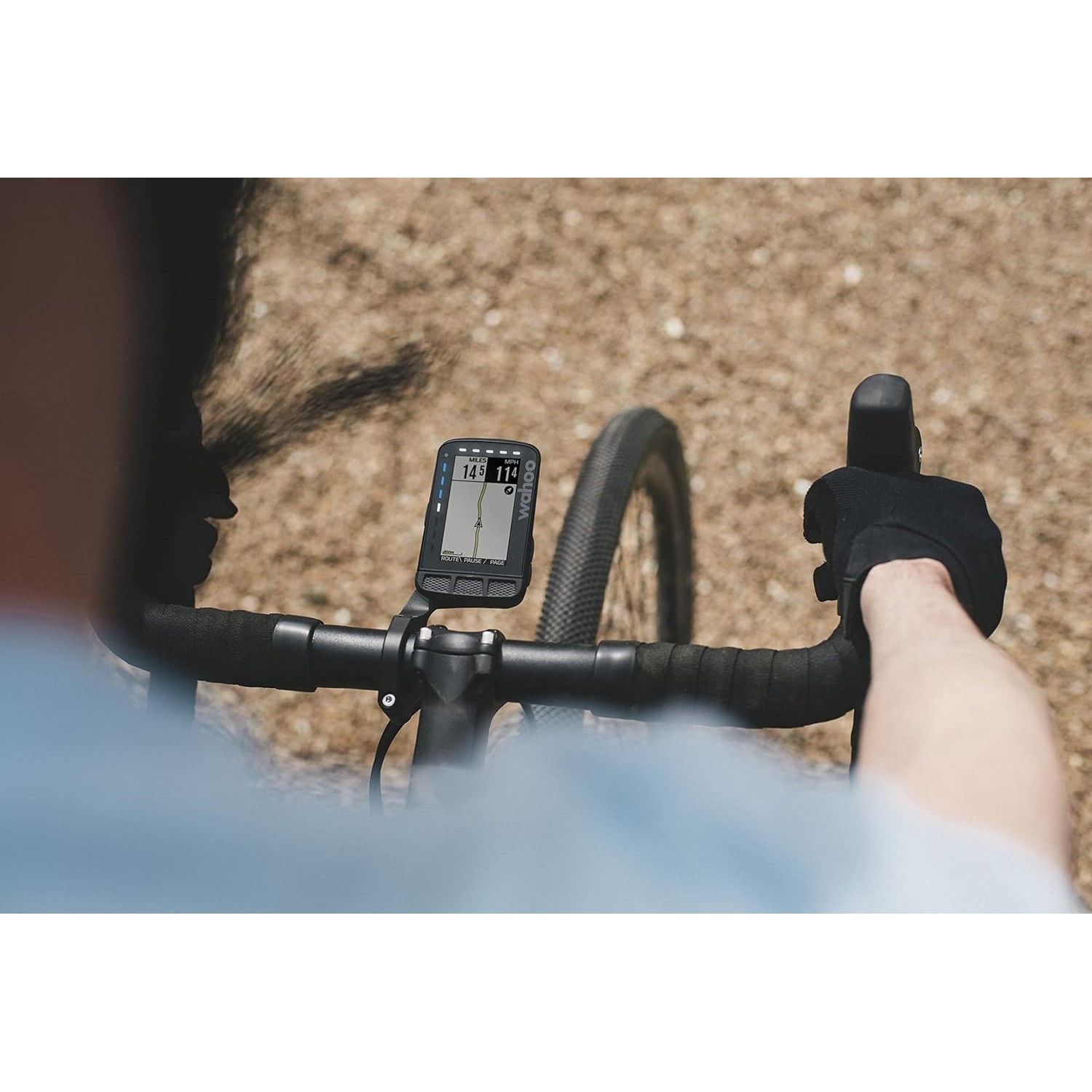 Braleto Cover Compatibile con Wahoo ELEMNT ROAM,Custodia Protettiva per Bici GPS in Silicone Antigraffio (grey