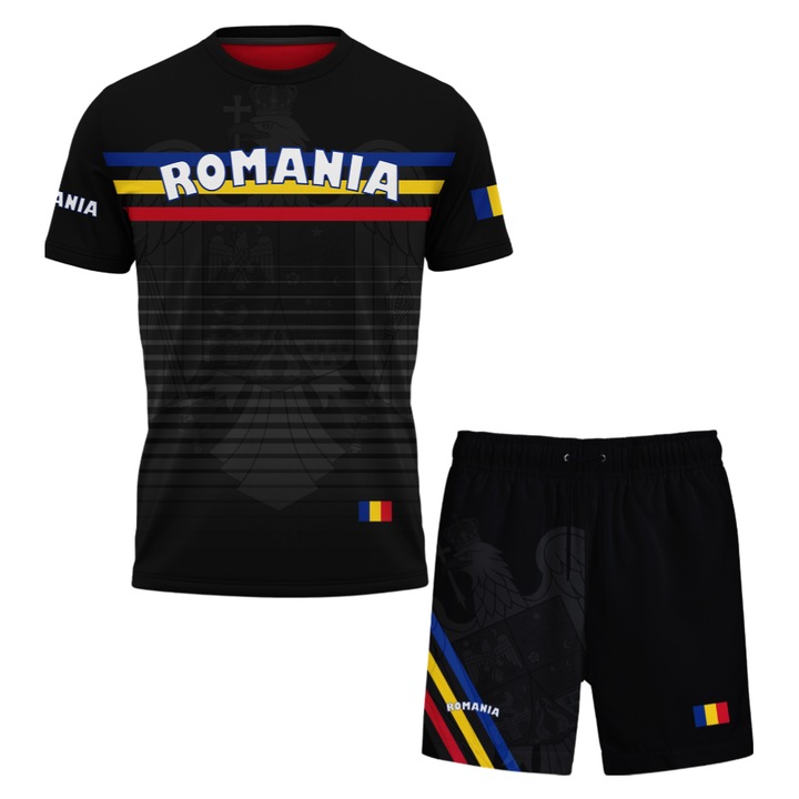 Echipament sportiv copii romania 7.0, multicolor