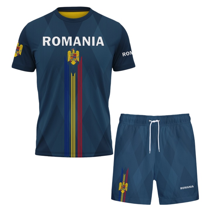 Echipament sportiv copii romania 8.0, multicolor