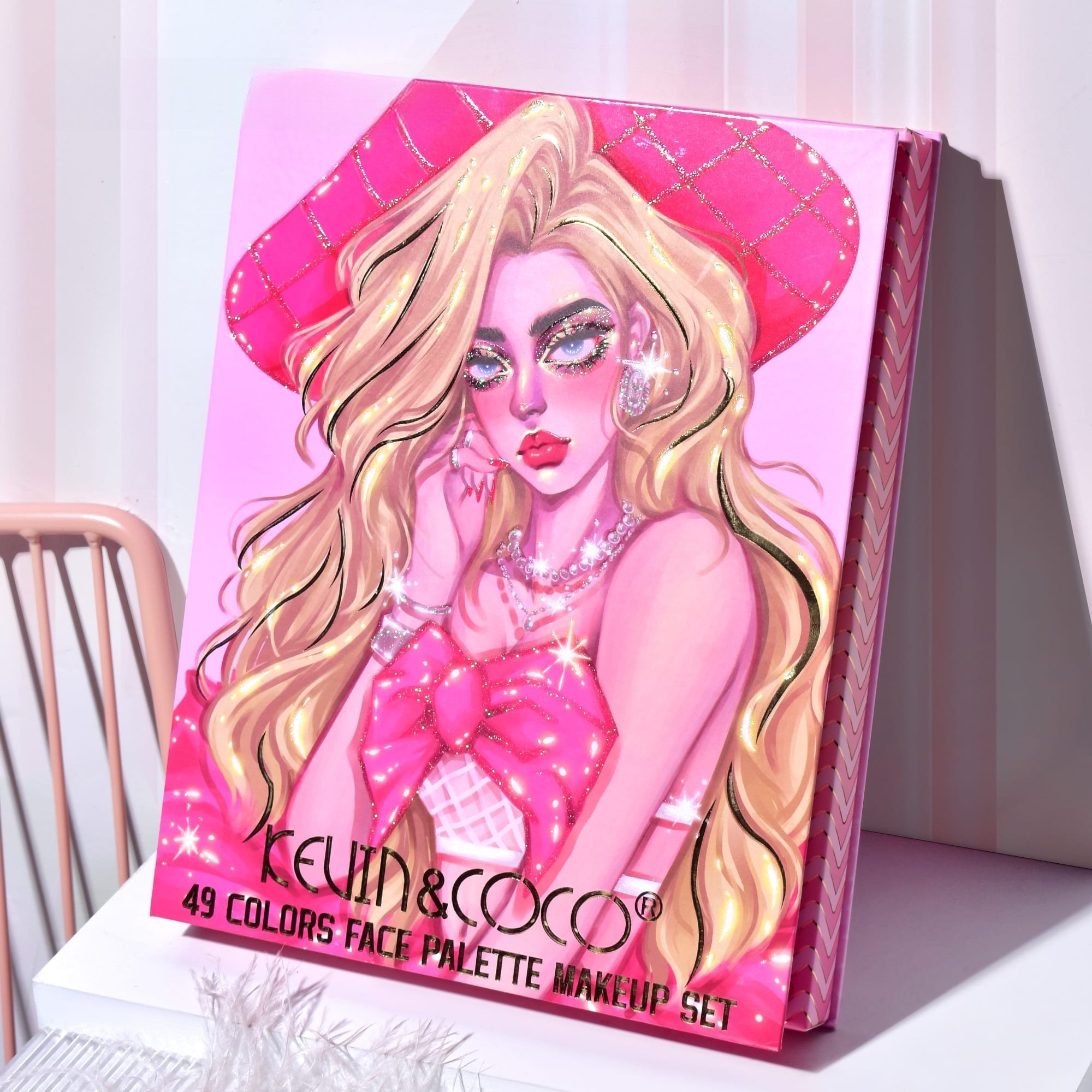 Set Machiaj 8 Produse, KEVIN & COCO, Butterfly Dream Girl, 49