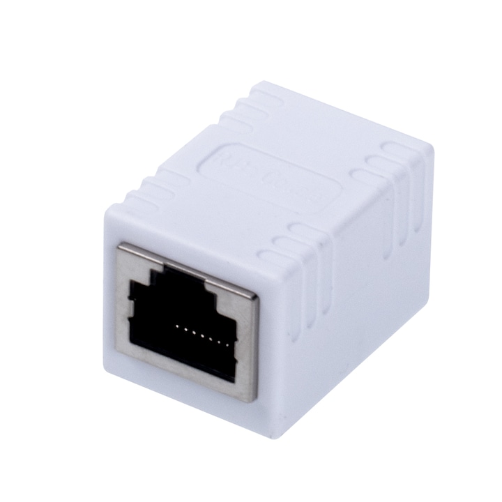 Ethernet kábel hosszabbító adapter RJ45 UTP toldó 8p8c csatlakozó aljzat