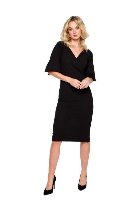 Makover Дамска мини рокля Igrairvydd K152 черна