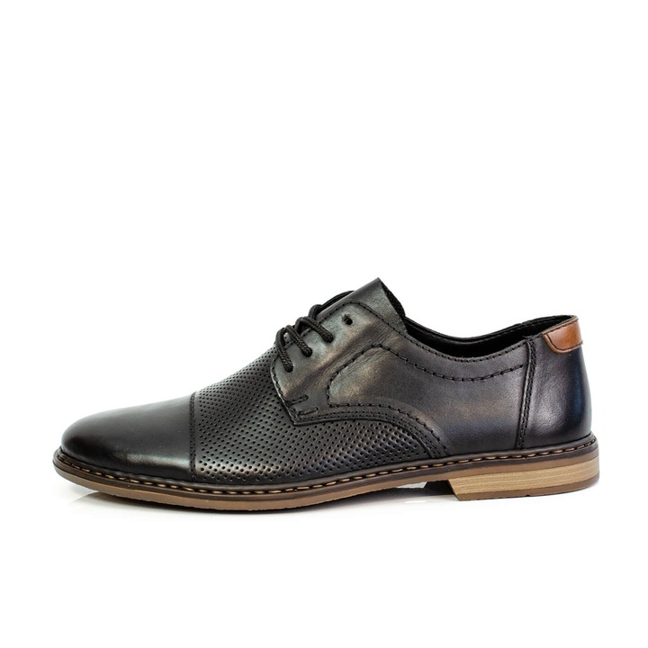 Pantof barbati Rieker 134310, bleumarin