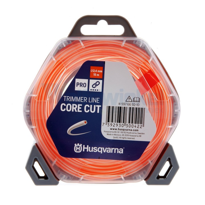 Fir Trimmy 2.7 mm x 70 m Husqvarna CoreCut, Transparent