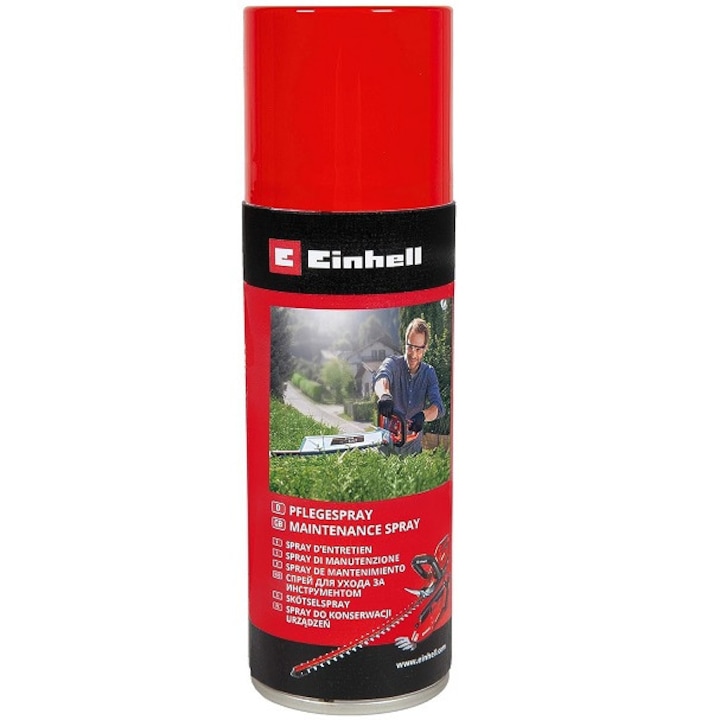 Spray pentru intretinere lame si cutite EINHELL, 200 ml, pentru echipamente gradinarit