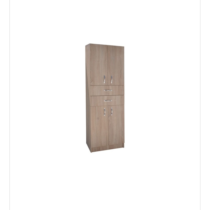 Dulap 4 Usi cu 2 sertare Sonoma 80 X 40 X 200