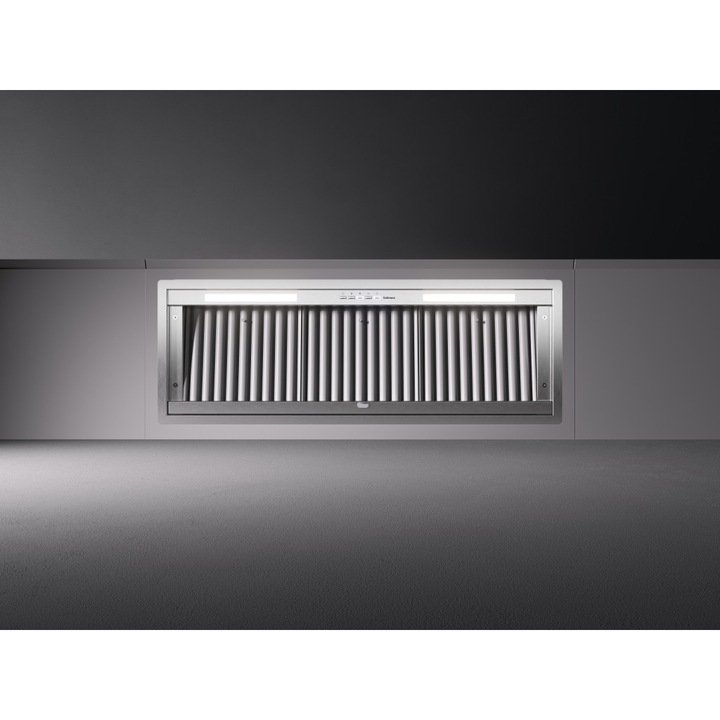 Hota Incorporabila FALMEC GRUPPO INCASSO PLUS NO-DROP 90, 800 mc/h, Sistem anti-condensare patentat, Dynamic LED, Timer, Debit maxim de aer absorbit 620 m³/h