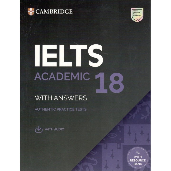 Cambridge IELTS 18 Academic Student's Book with Answers with Audio with Resource Bank - Cambridge