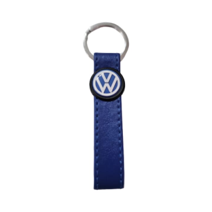 Eco Volkswagen Blue bőr kulcstartó