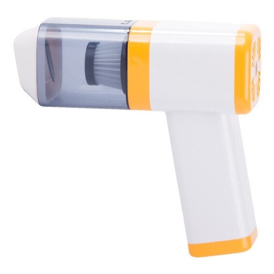 Aspirator auto portabil, Zola®, 7.4 V, 1800 mAh, usor de folosit, incarcare USB, alb