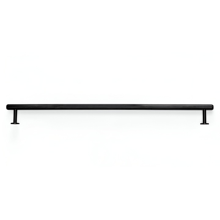 Maner pentru mobila Rille Mini, finisaj negru periat, L:190 mm