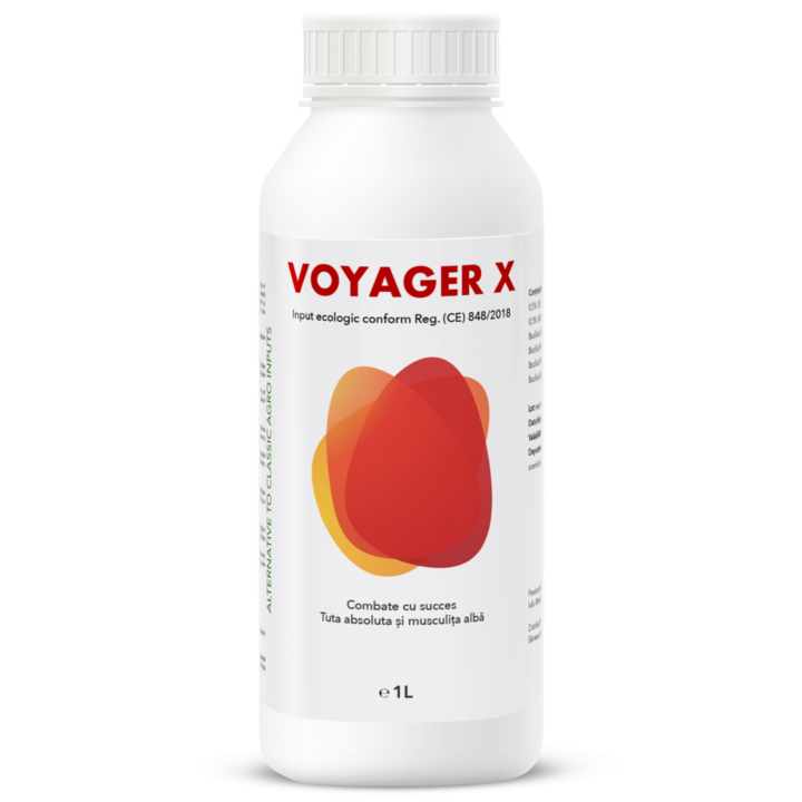 Agent de daunare biodinamic impotriva tuta absoluta si musculita alba Voyager X, 1 litru