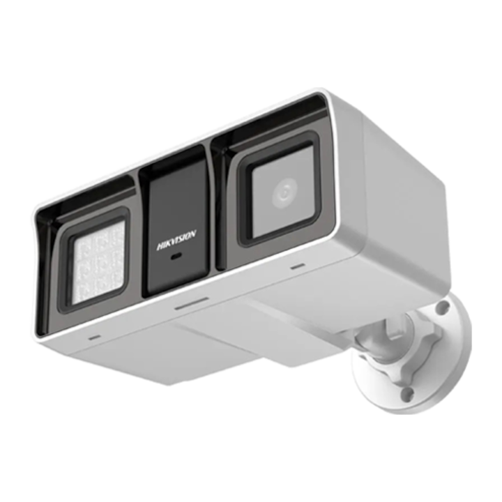 Kettős fény - Kamera analóg 2MP, lencse 2.8mm, IR 60m, WL 60m, TVI / AHD / CVI / CVBS, Mikrofon. - HIKVISION DS-2CE18D0T-LFS-2.8mm