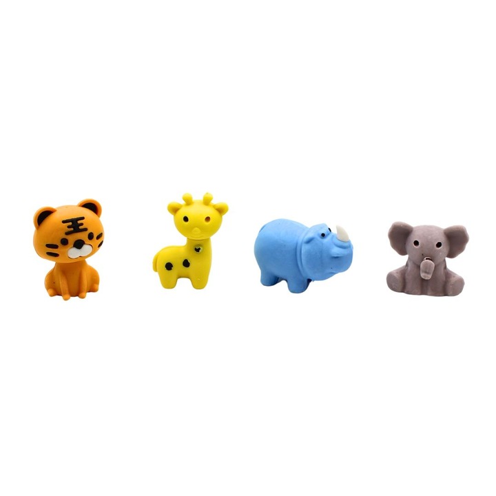 Set radiere colectionabile Erazer Buddies animalute