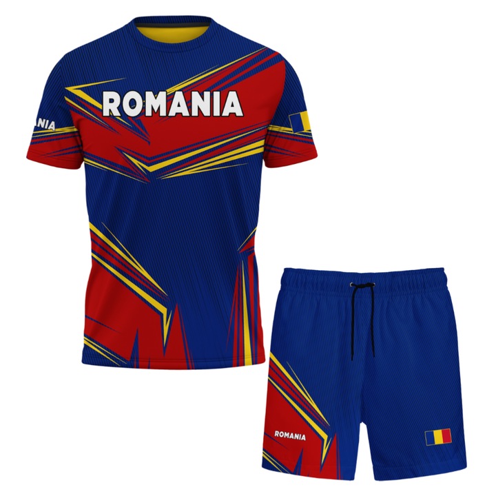 Echipament sportiv copii romania 14.0, multicolor
