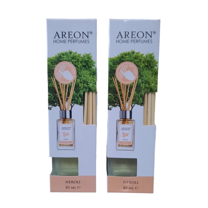 Set 2 x Odorizant cu betisoare Areon Home Perfume 85 ml Neroli