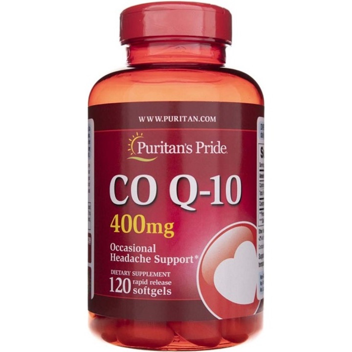 Coenzima CoQ10 - Foarte eficient 400 mg 120 capsule moi Puritans Pride