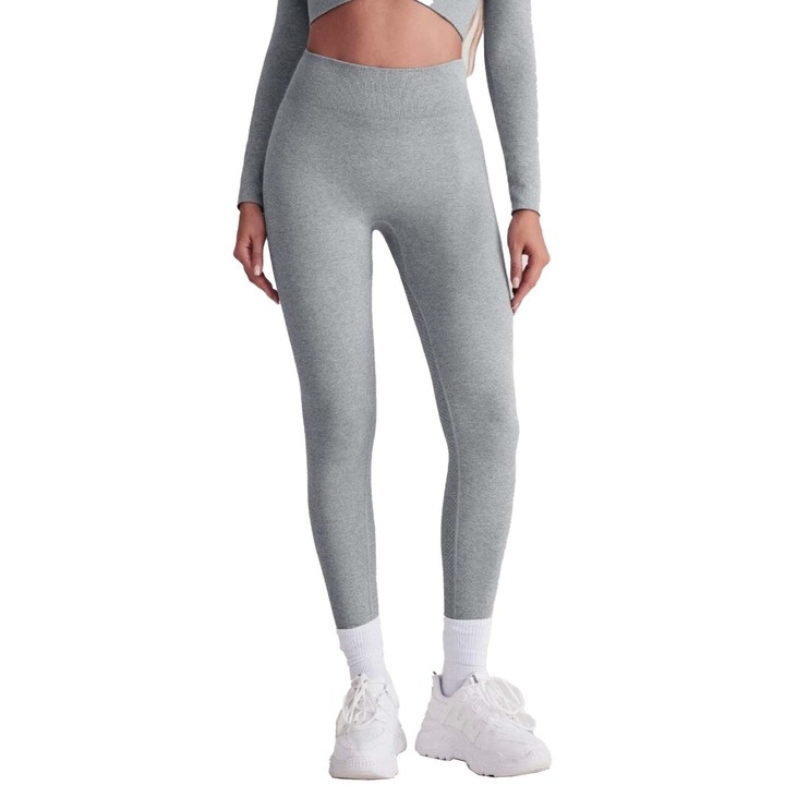 Colanti Fitness WNY PRO stramte modelatori cu talie inalta WCLNT5080, Gri