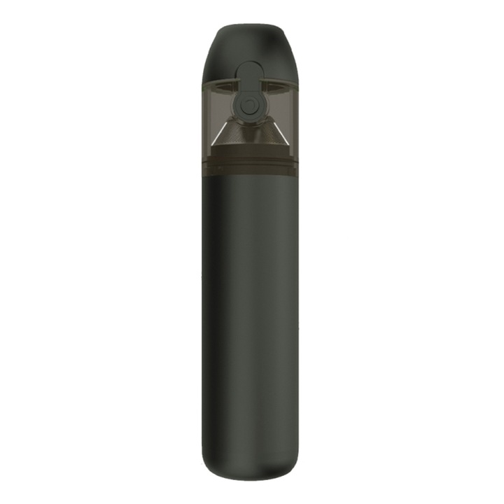 Vezeték nélküli autós porszívó, 15000 Pa szívóerő, HEPA szűrő, USB-C töltés, Li-ion akkumulátor, könnyű, elegáns fekete
