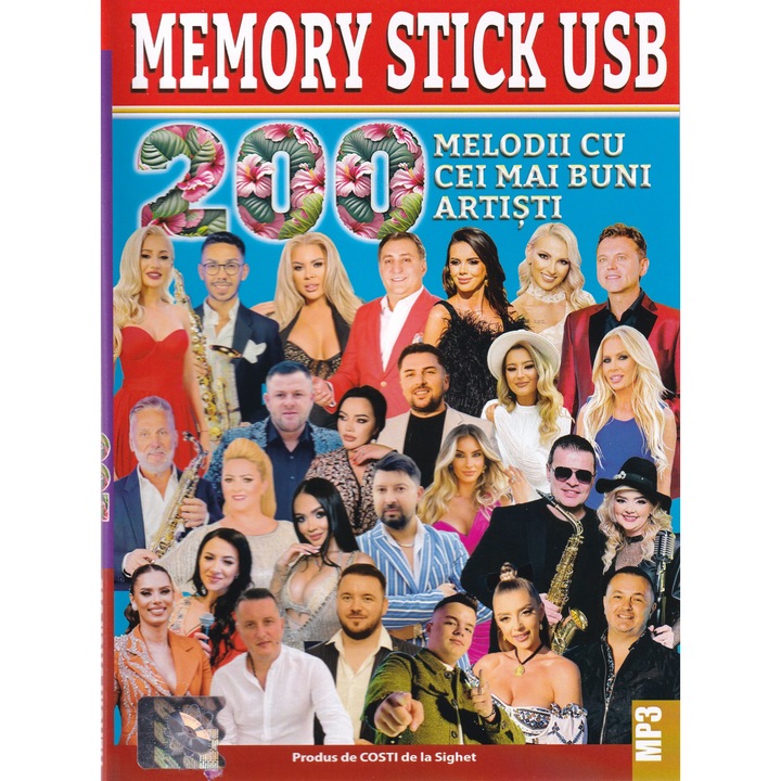 200 melodii cu cei mai buni artisti, Stick USB