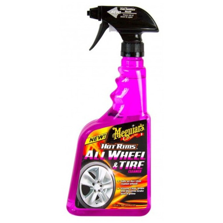 Препарат за почистване на джанти и гуми на Meguiar 710 ML