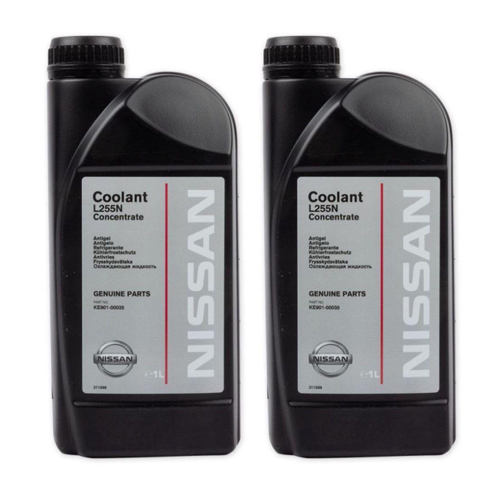 Pachet 2 litri Antigel concentrat albastru Nissan L255N - eMAG.ro